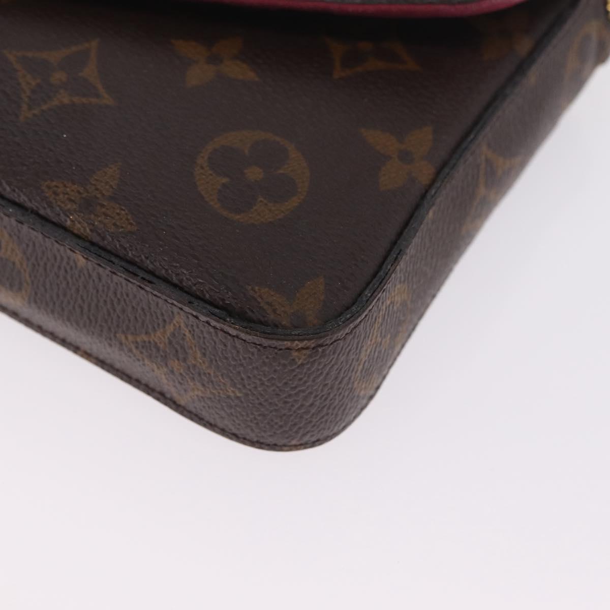 LOUIS VUITTON Monogram Wallet Pochette Felice Bag M81896 LV Auth ka7238A
