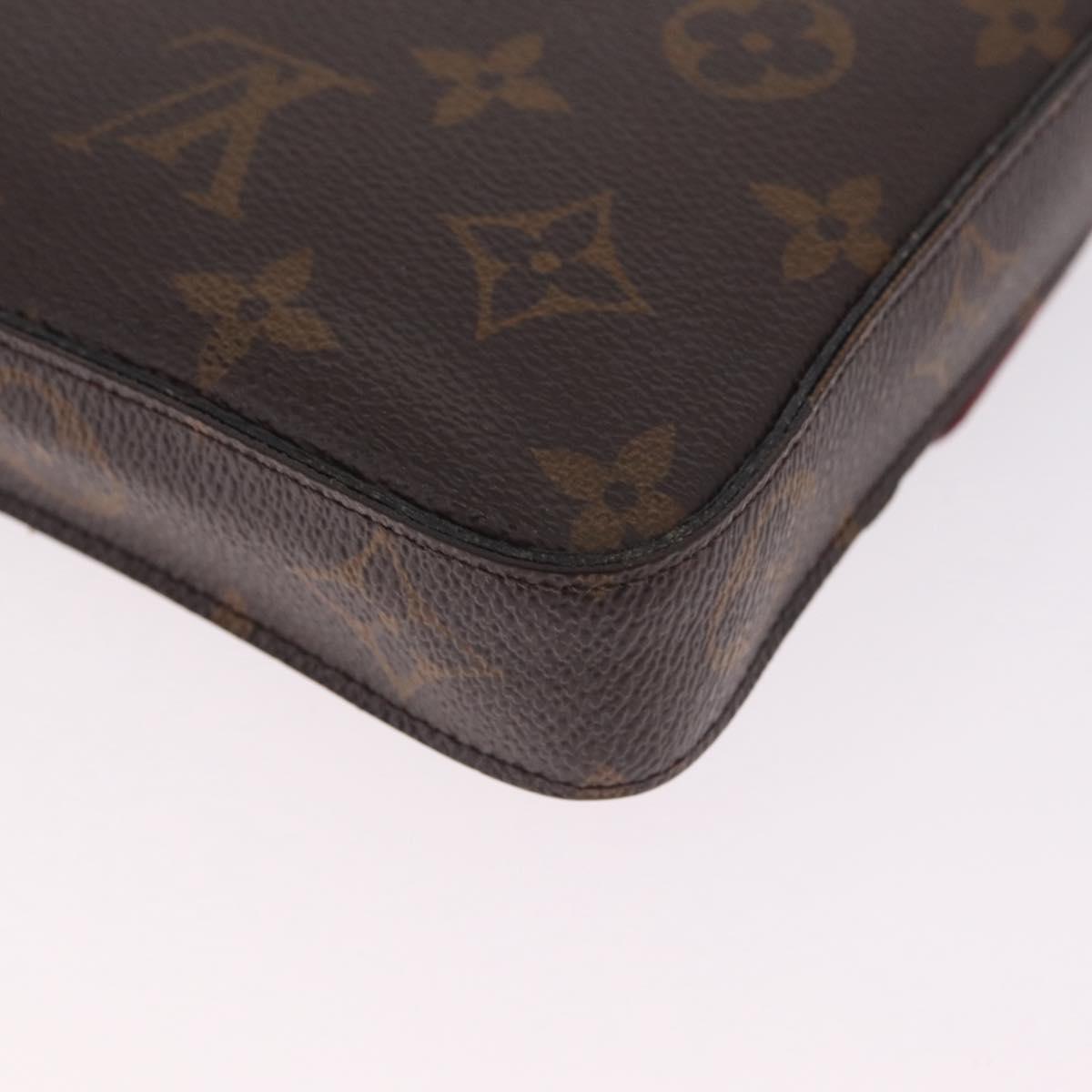 LOUIS VUITTON Monogram Wallet Pochette Felice Bag M81896 LV Auth ka7238A