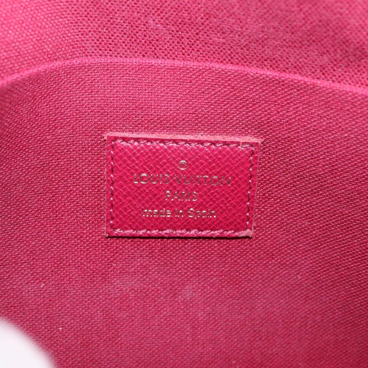 LOUIS VUITTON Monogram Wallet Pochette Felice Bag M81896 LV Auth ka7238A