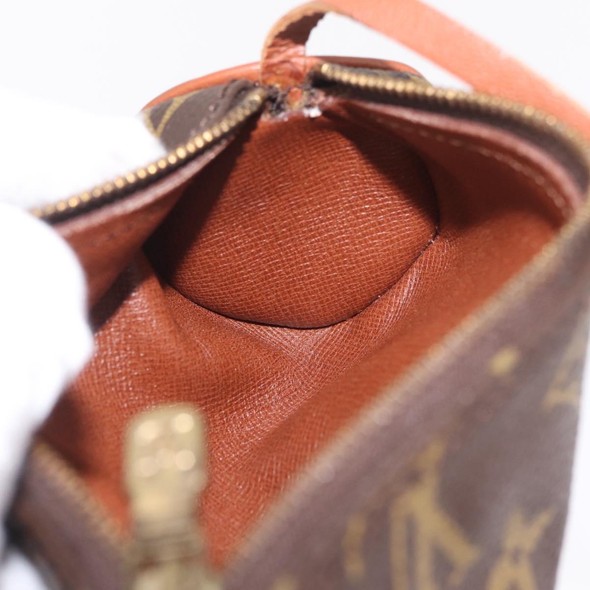 LOUIS VUITTON Monogram Papillon Pouch LV Auth ka7240