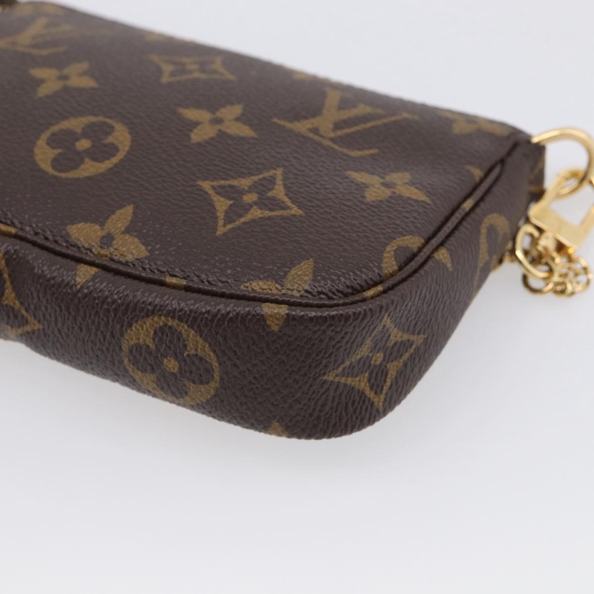 LOUIS VUITTON Vivienne Mini Pochette Accessoires Pouch M81760 LV Auth ka7248M