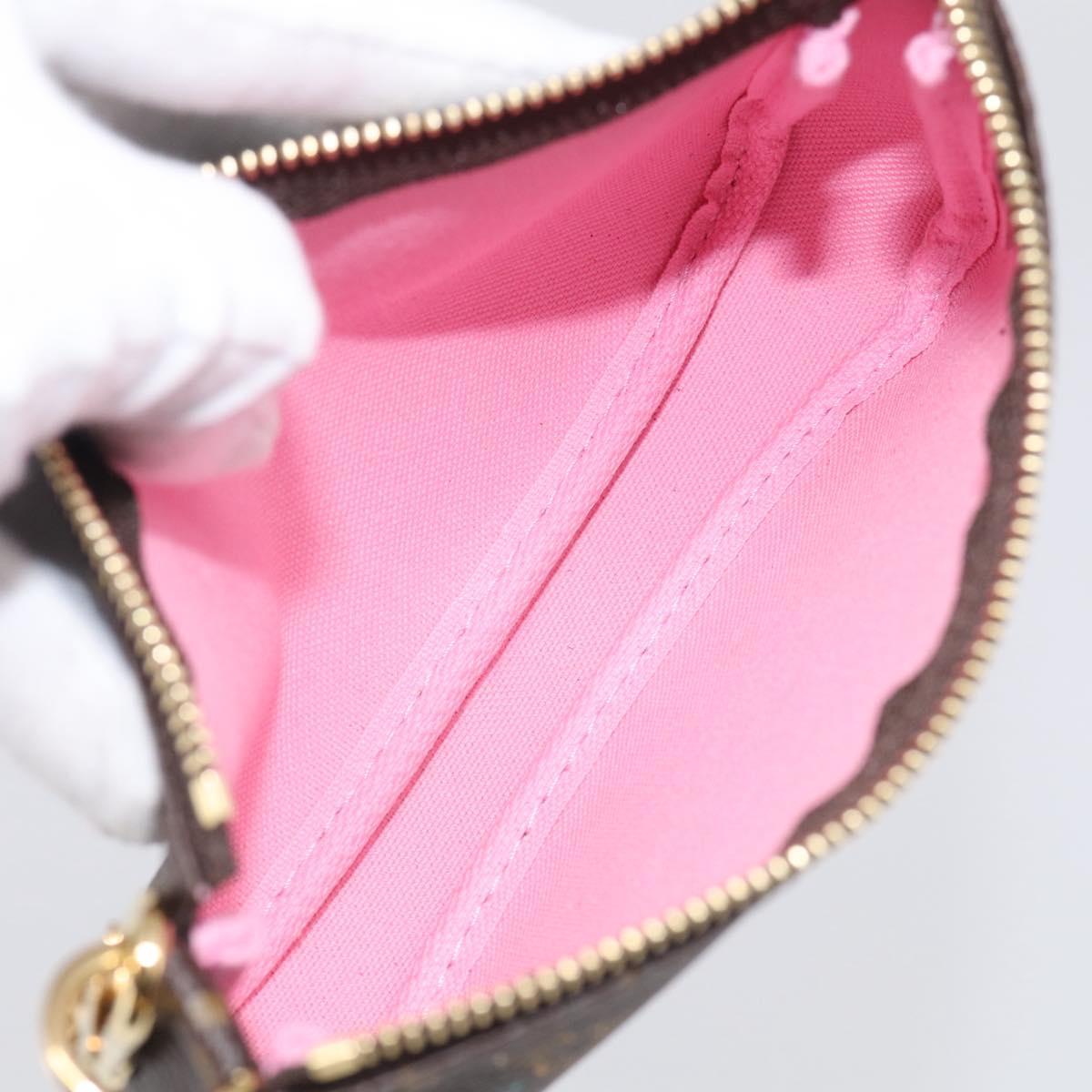 LOUIS VUITTON Vivienne Mini Pochette Accessoires Pouch M81760 LV Auth ka7248M