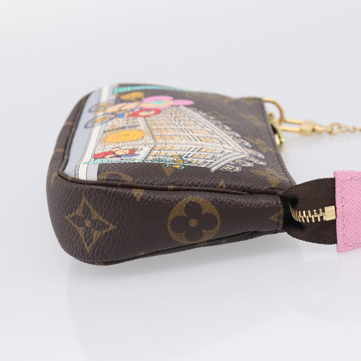 LOUIS VUITTON Vivienne Mini Pochette Accessoires Pouch M81760 LV Auth ka7248M