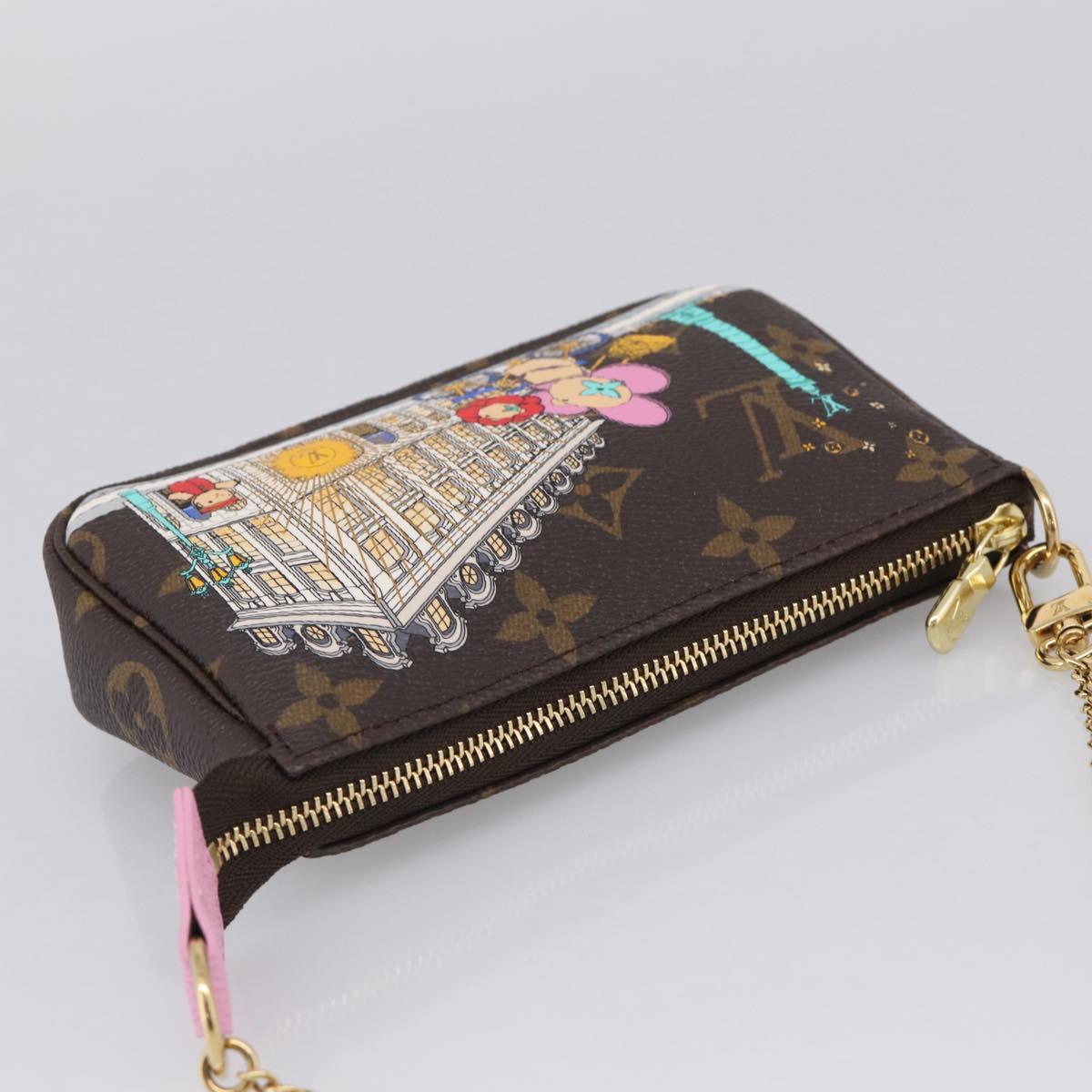 LOUIS VUITTON Vivienne Mini Pochette Accessoires Pouch M81760 LV Auth ka7248M