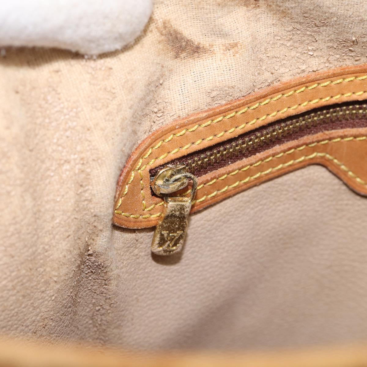 LOUIS VUITTON Monogram Bucket GM Shoulder Bag M42236 LV Auth ka7249