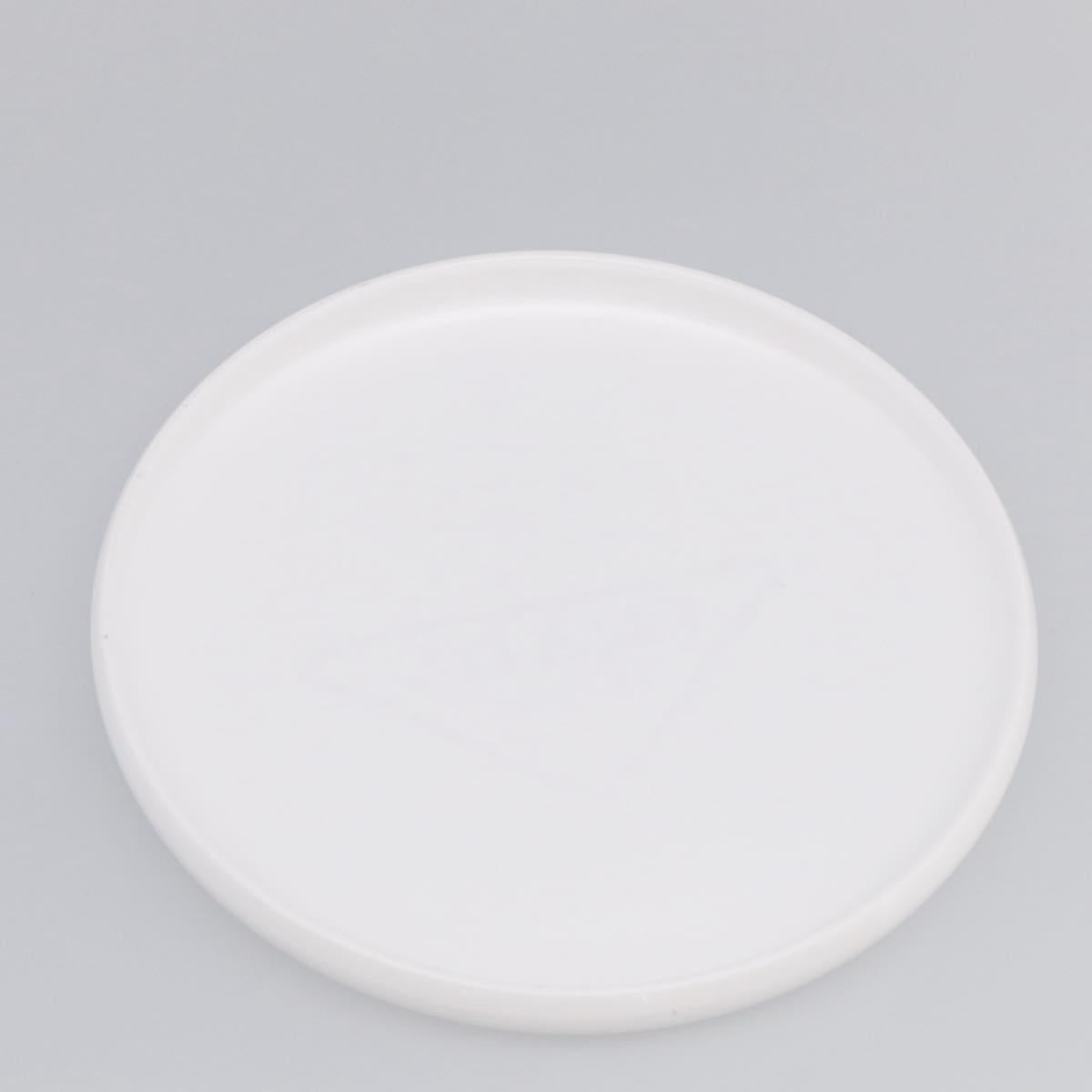 PRADA Frisbee Plastic White Auth ka7250M