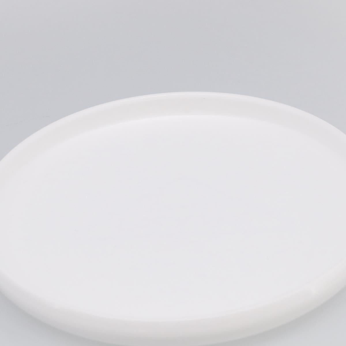 PRADA Frisbee Plastic White Auth ka7250M