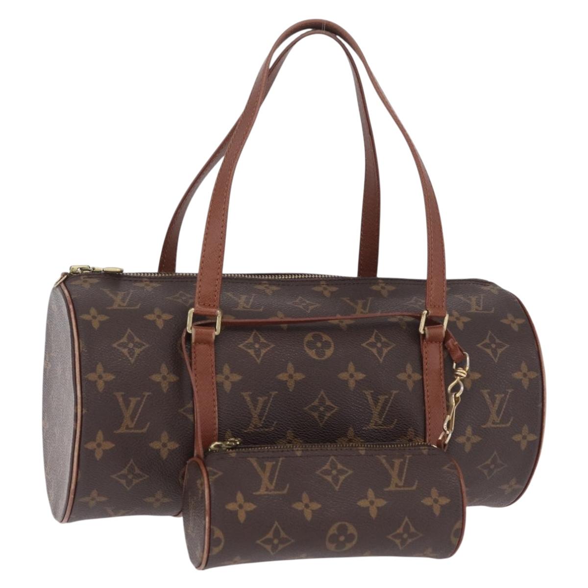 LOUIS VUITTON Monogram Papillon 30 Hand Bag M51365 LV Auth ka7255A