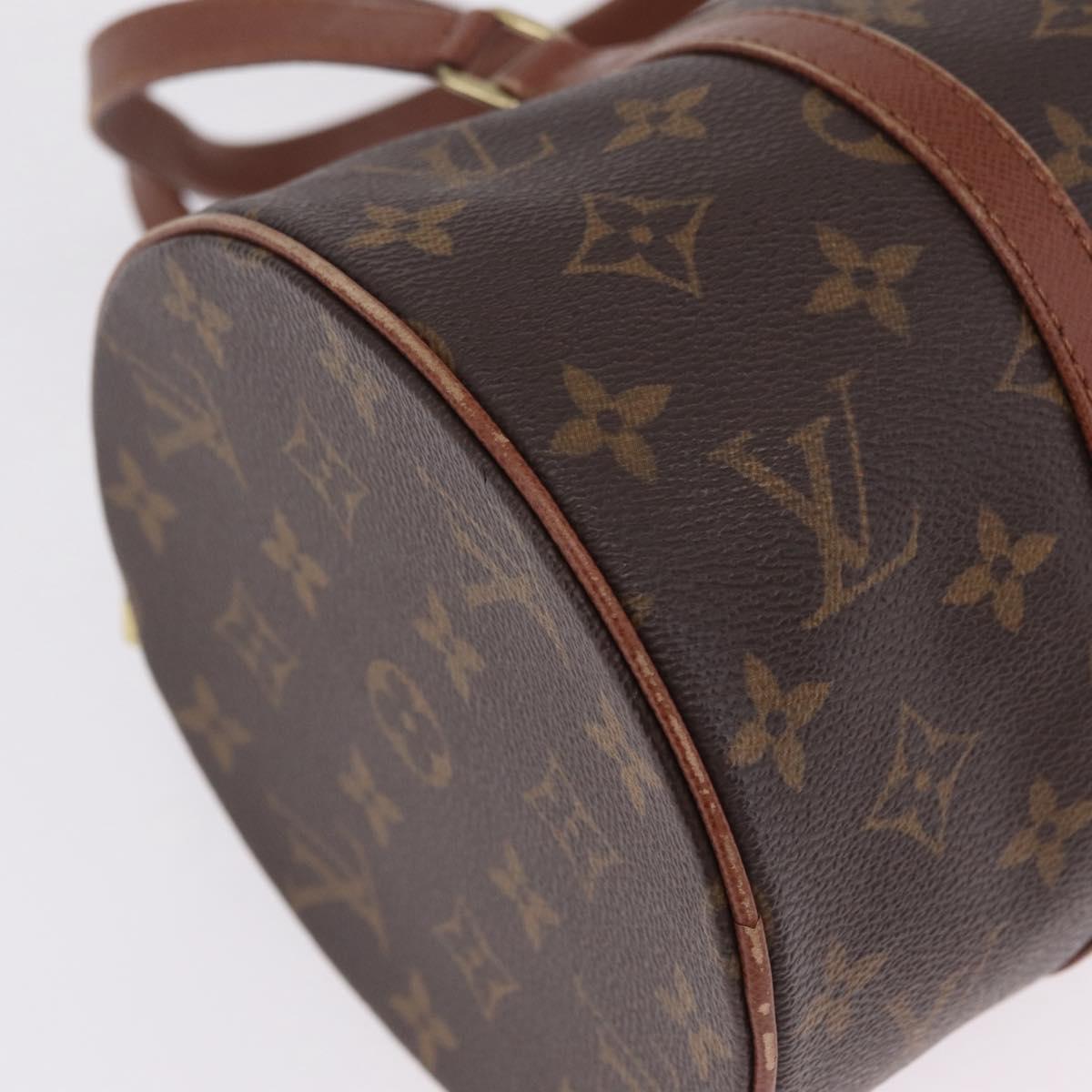 LOUIS VUITTON Monogram Papillon 30 Hand Bag M51365 LV Auth ka7255A