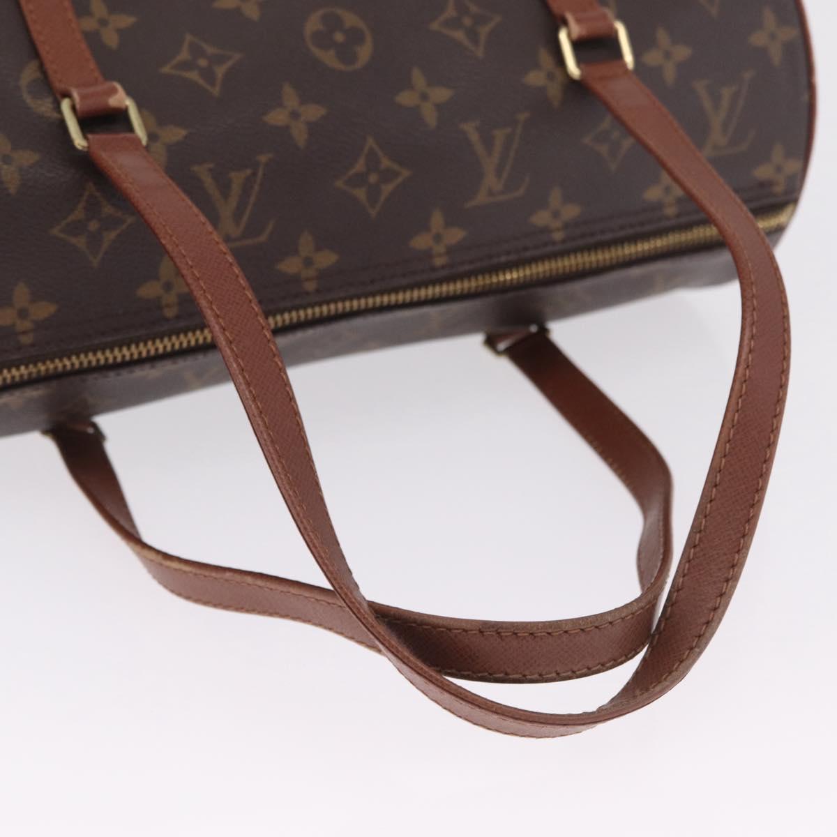 LOUIS VUITTON Monogram Papillon 30 Hand Bag M51365 LV Auth ka7255A