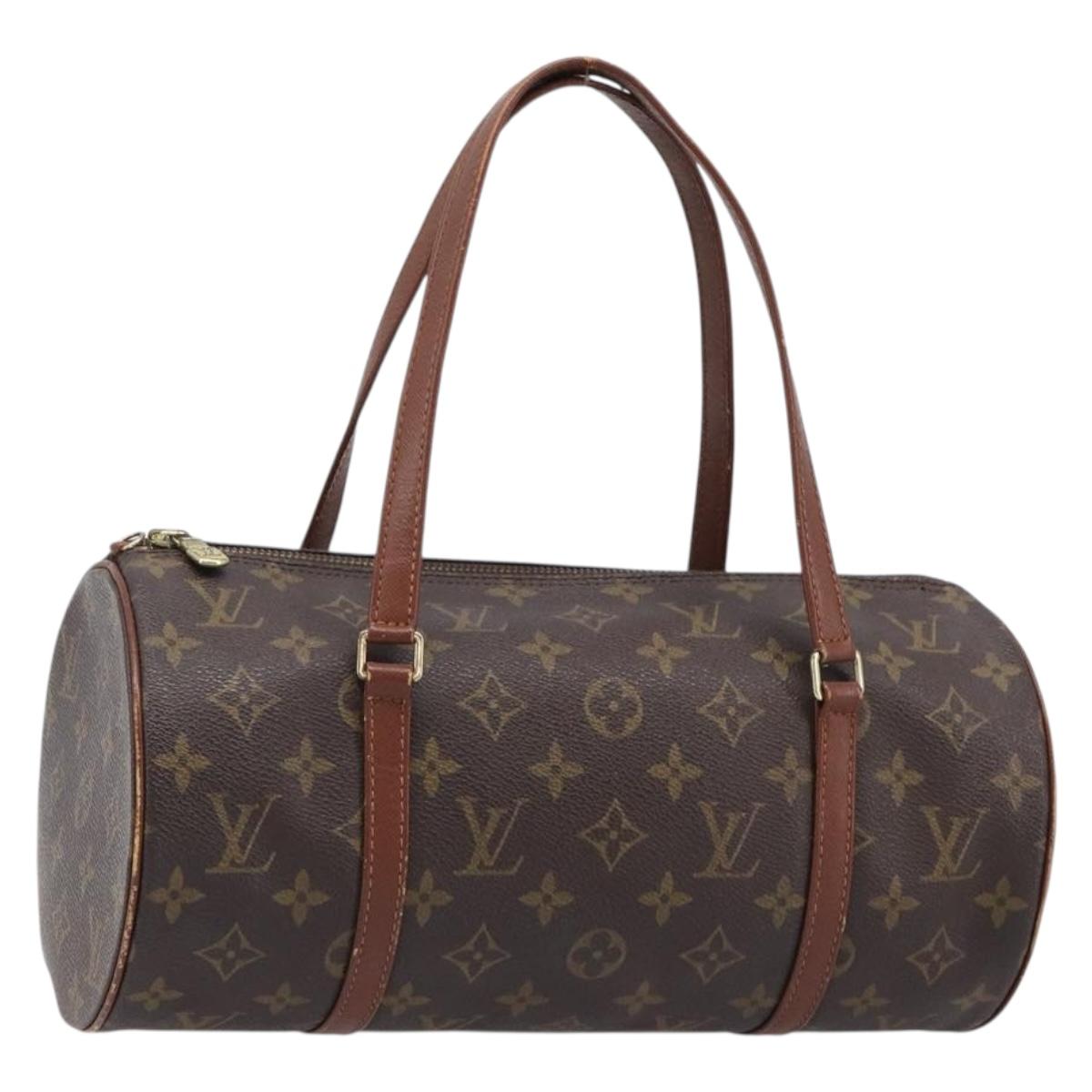 LOUIS VUITTON Monogram Papillon 30 Hand Bag M51365 LV Auth ka7256