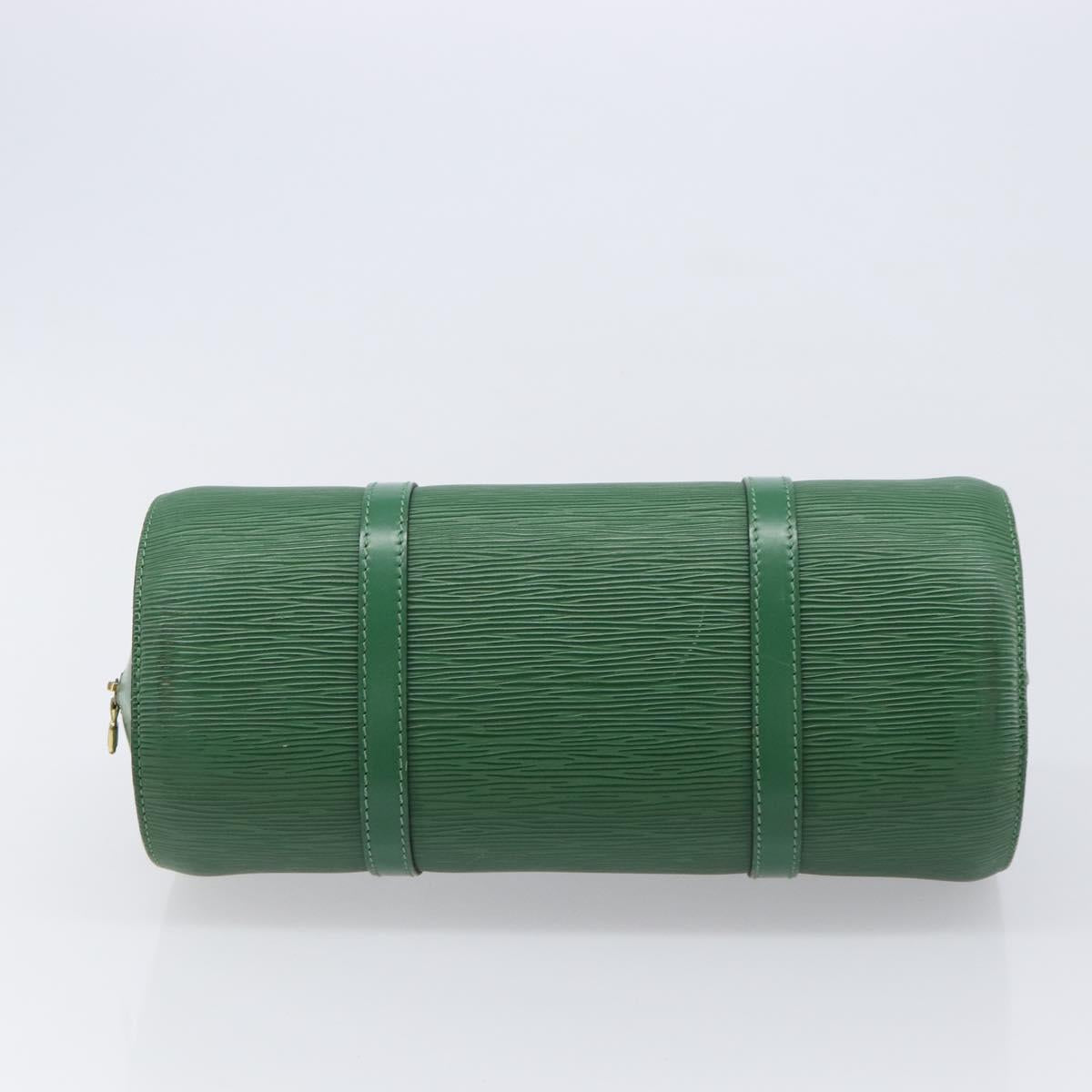 LOUIS VUITTON Epi Soufflot Hand Bag Green M52224 LV Auth ka7257