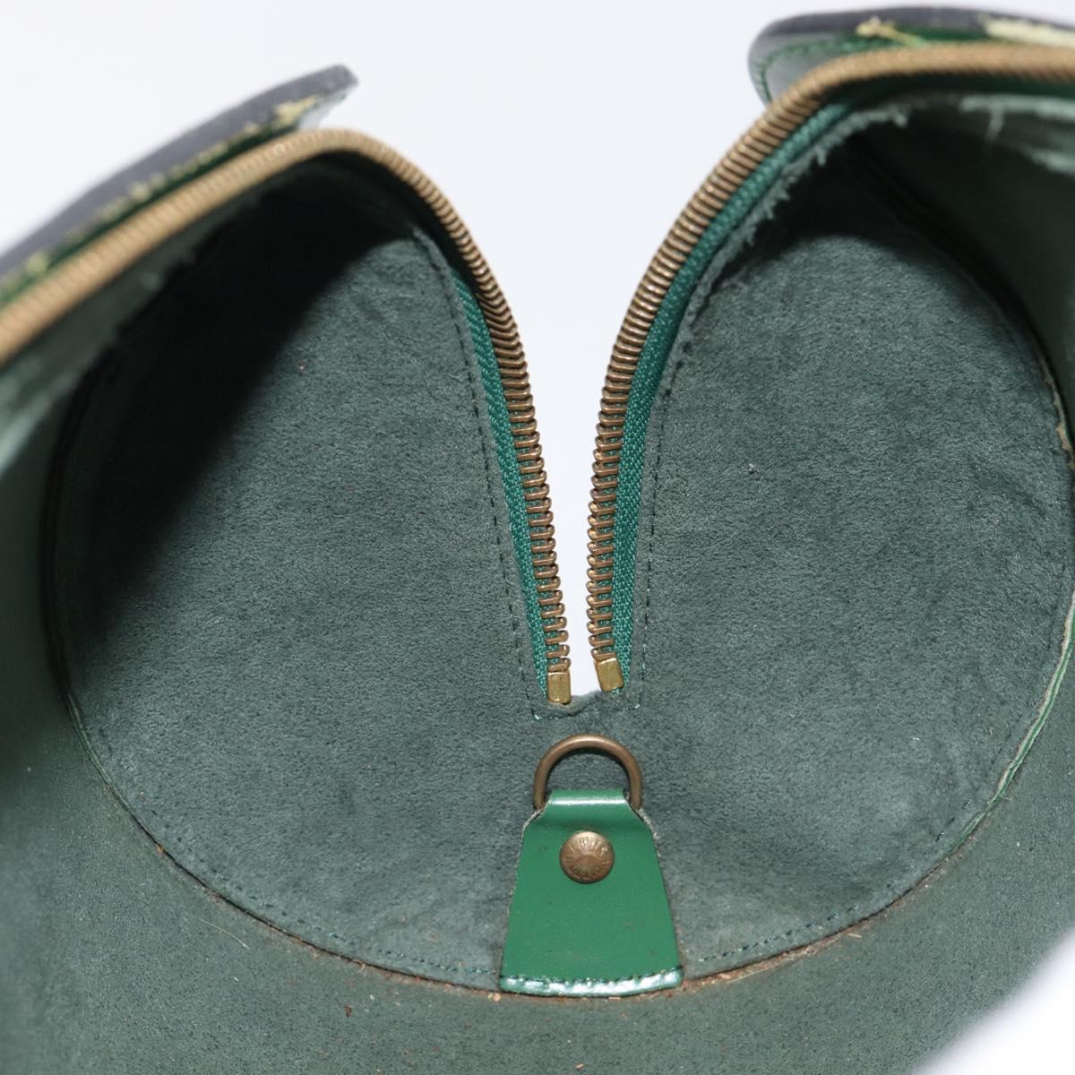 LOUIS VUITTON Epi Soufflot Hand Bag Green M52224 LV Auth ka7257