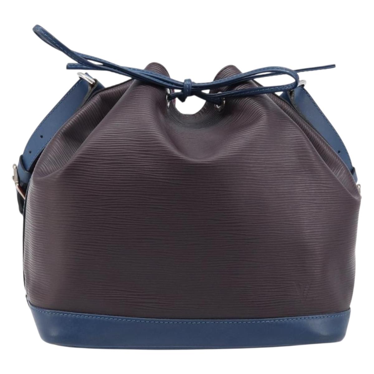 LOUIS VUITTON Epi Petit Noe Shoulder Bag Wine Red LV Auth ka7260V