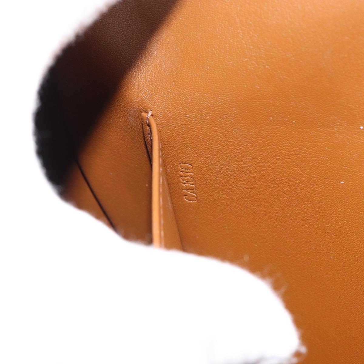 LOUIS VUITTON Monogram Vernis Thompson Street Bag Bronze M91124 LV Auth ka732