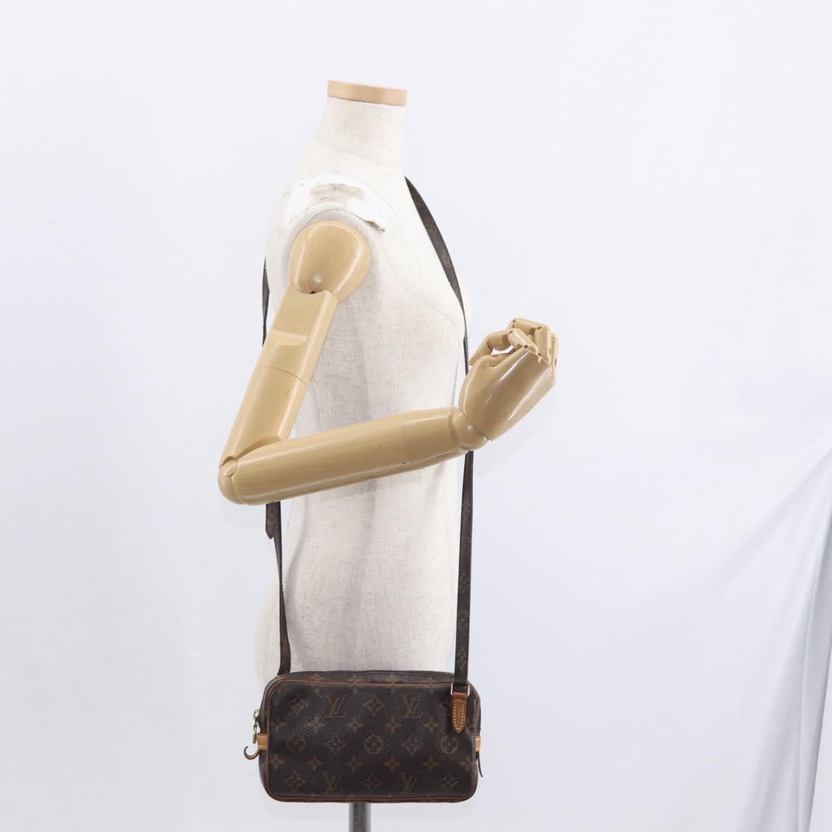 LOUIS VUITTON Monogram Marly Bandouliere Shoulder Bag M51828 LV Auth ka735