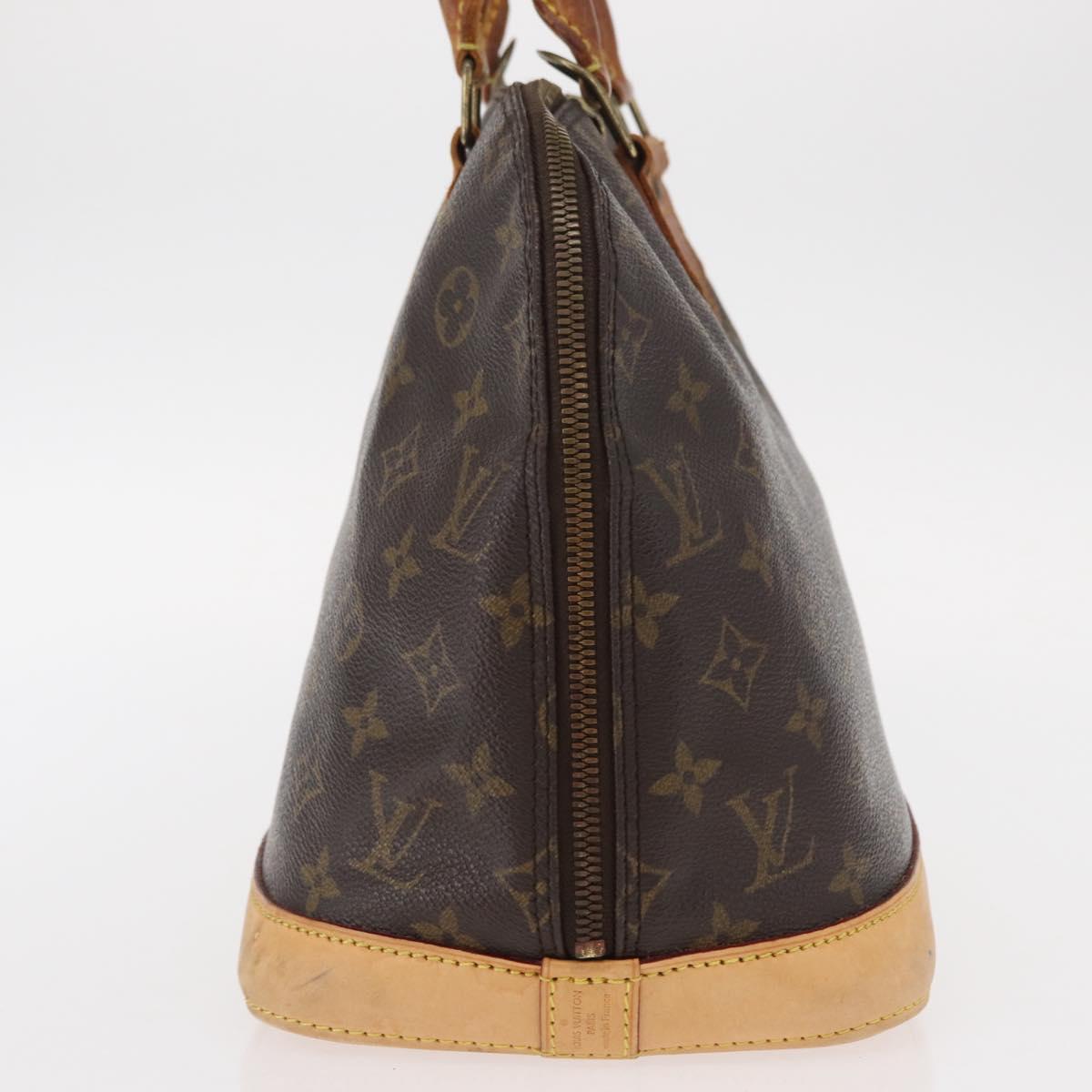 LOUIS VUITTON Monogram Alma Hand Bag M51130 LV Auth ka737