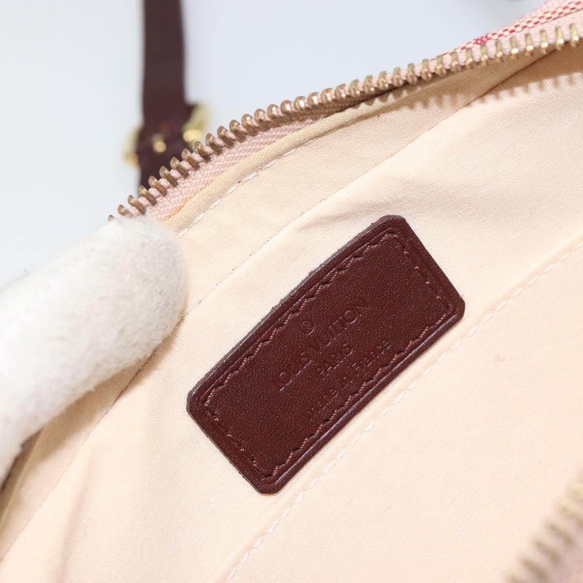 LOUIS VUITTON Monogram Mini Juliet MM Shoulder Bag Red M92219 LV Auth ka748V