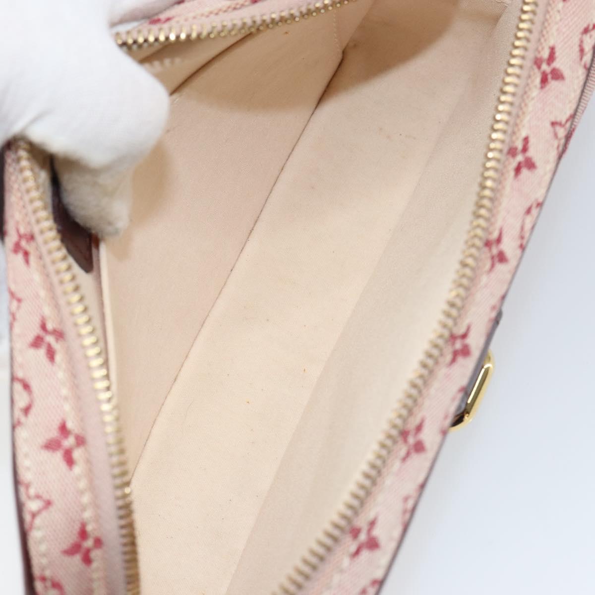 LOUIS VUITTON Monogram Mini Juliet MM Shoulder Bag Red M92219 LV Auth ka748V