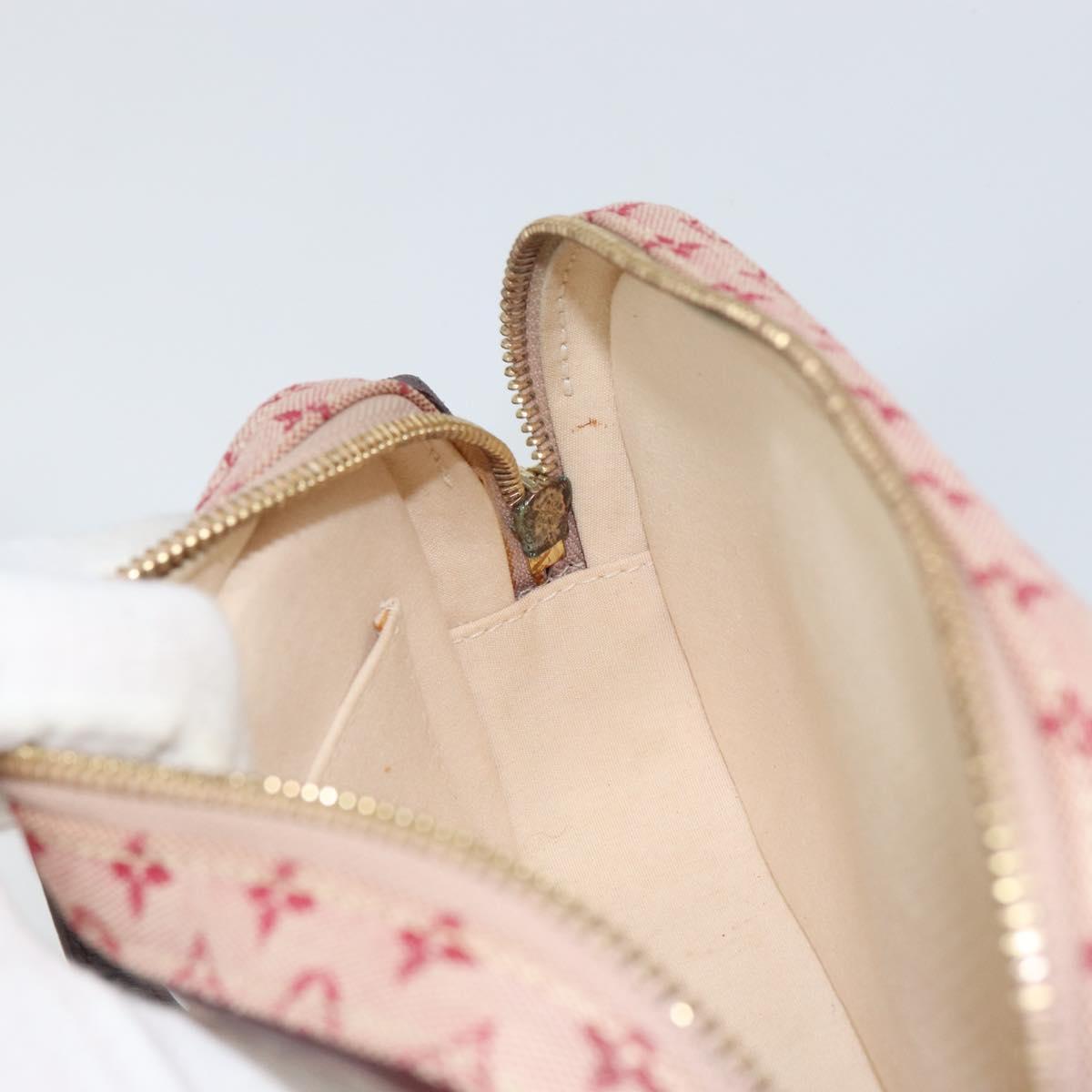 LOUIS VUITTON Monogram Mini Juliet MM Shoulder Bag Red M92219 LV Auth ka748V