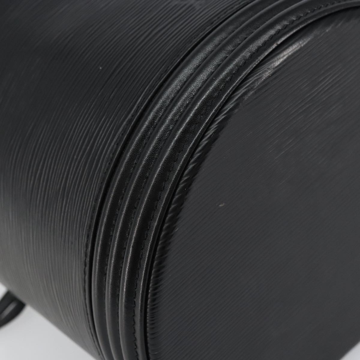 LOUIS VUITTON Epi Cannes Hand Bag Black M48032 LV Auth ka750