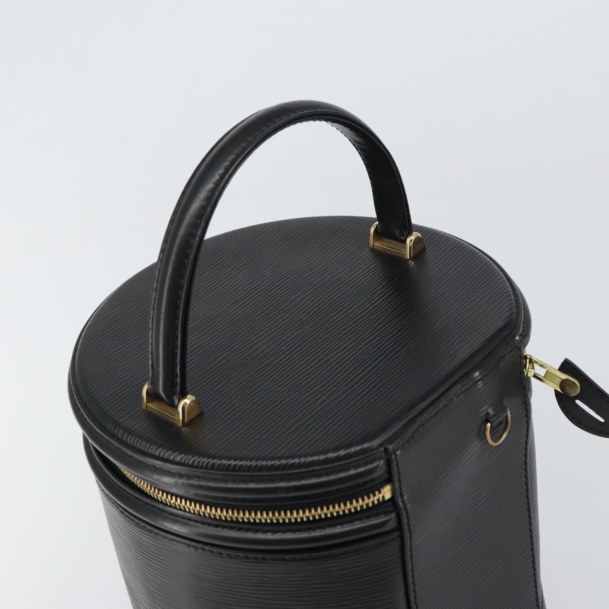 LOUIS VUITTON Epi Cannes Hand Bag Black M48032 LV Auth ka750