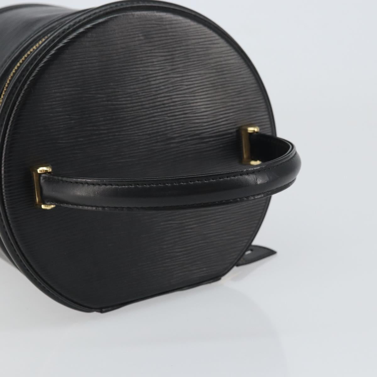 LOUIS VUITTON Epi Cannes Hand Bag Black M48032 LV Auth ka750