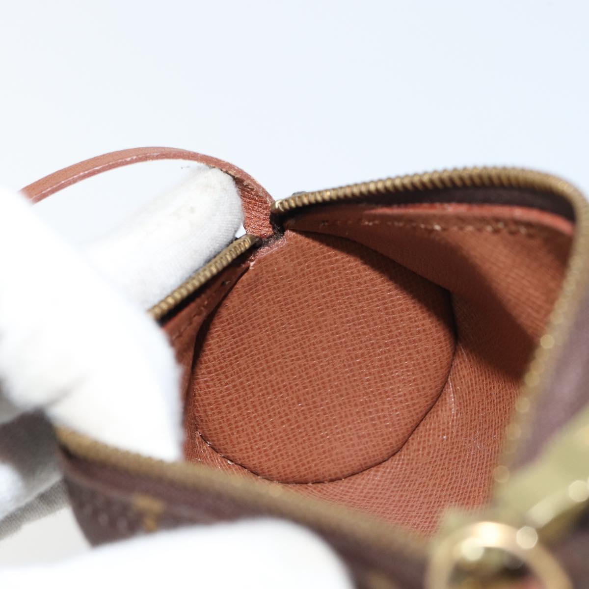 LOUIS VUITTON Monogram Papillon Pouch LV Auth ka754