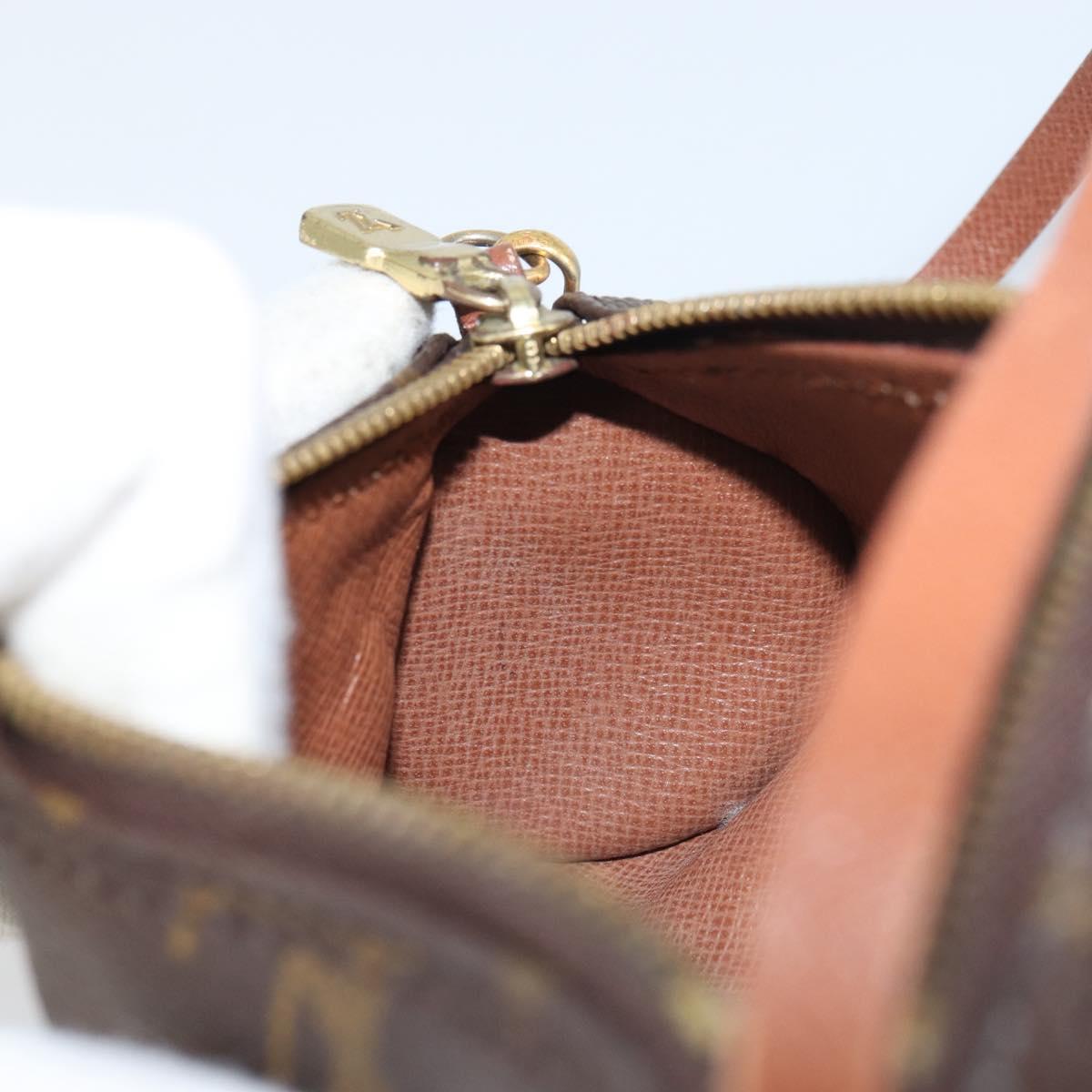 LOUIS VUITTON Monogram Papillon Pouch LV Auth ka754