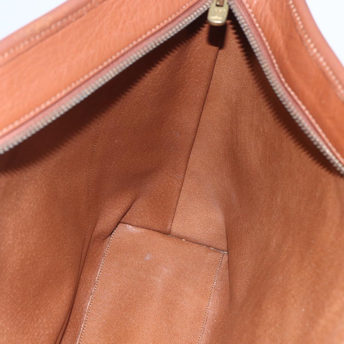 LOUIS VUITTON Monogram Sac Weekend PM Hand Bag M42425 LV Auth ka760