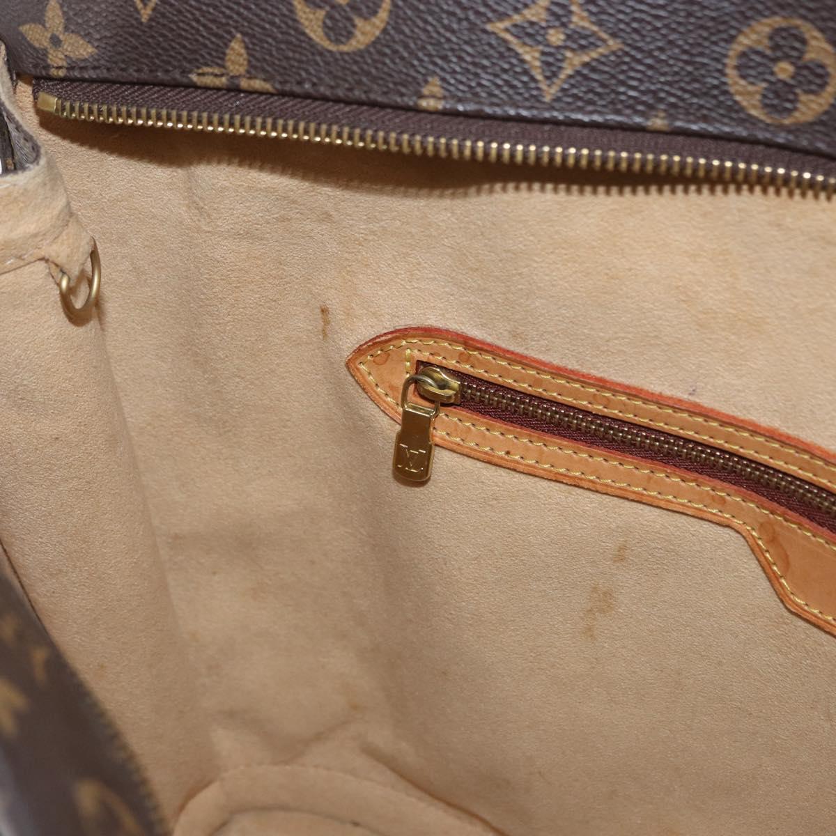 LOUIS VUITTON Monogram Babylone Tote Bag M51102 LV Auth ka762