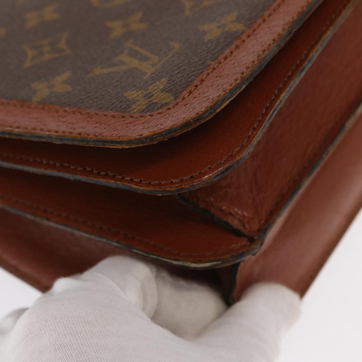 LOUIS VUITTON Monogram Ronpoan Shoulder Bag M51412 LV Auth ka764