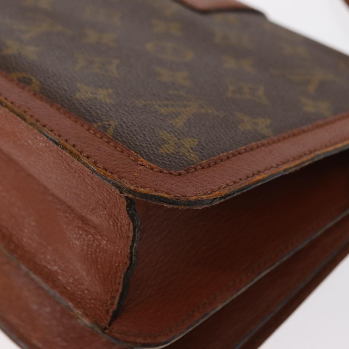 LOUIS VUITTON Monogram Ronpoan Shoulder Bag M51412 LV Auth ka764