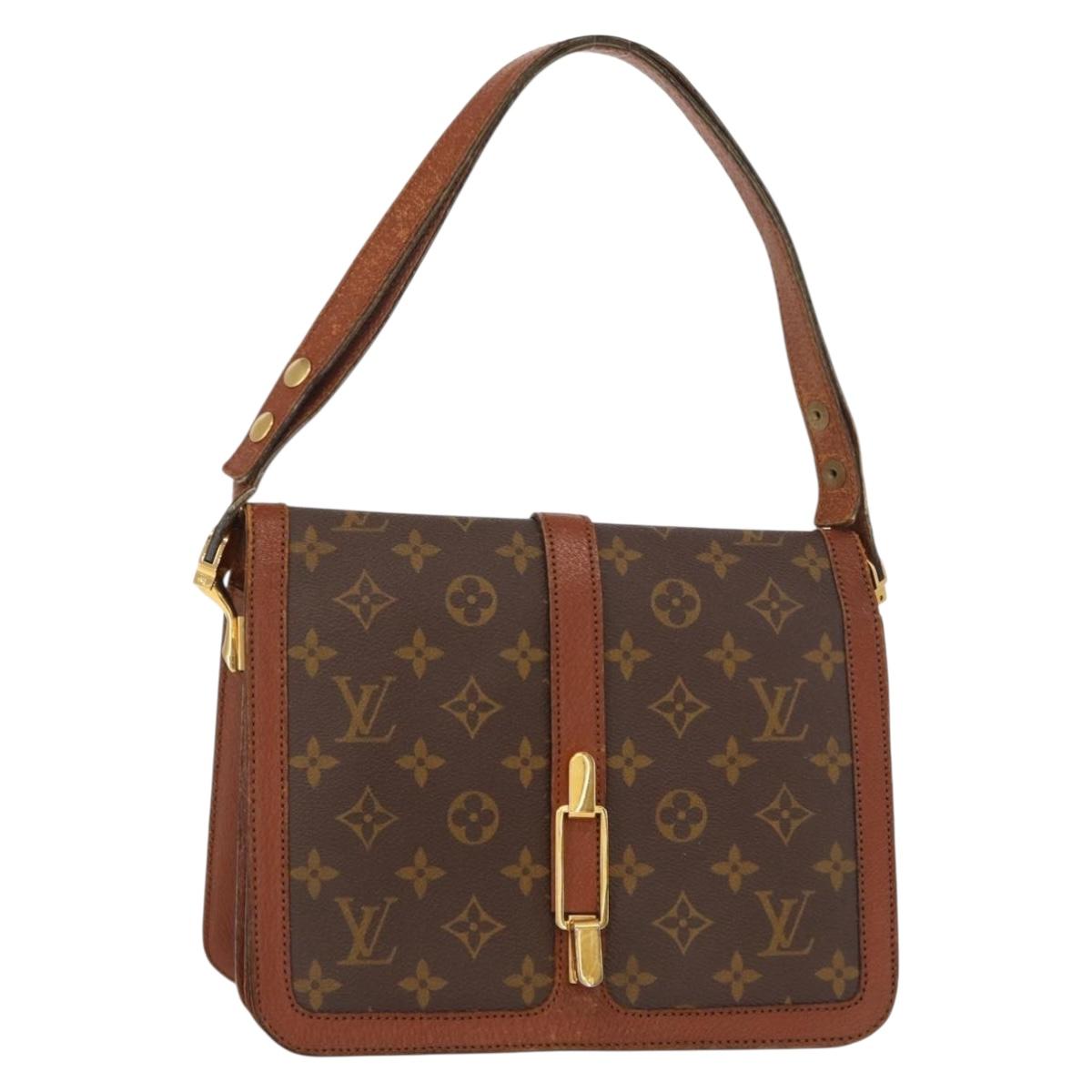 LOUIS VUITTON Monogram Ronpoan Shoulder Bag M51412 LV Auth ka764