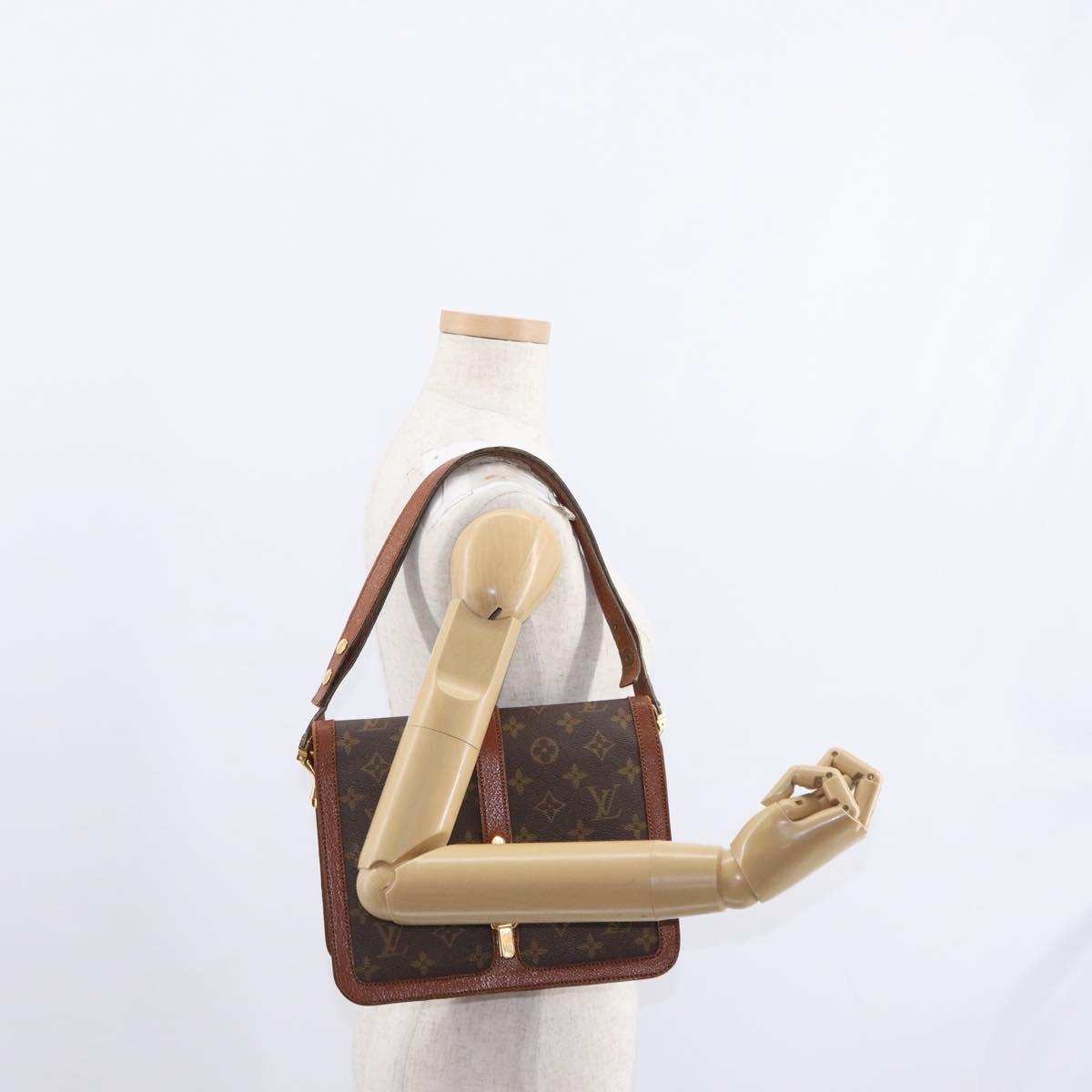 LOUIS VUITTON Monogram Ronpoan Shoulder Bag M51412 LV Auth ka764