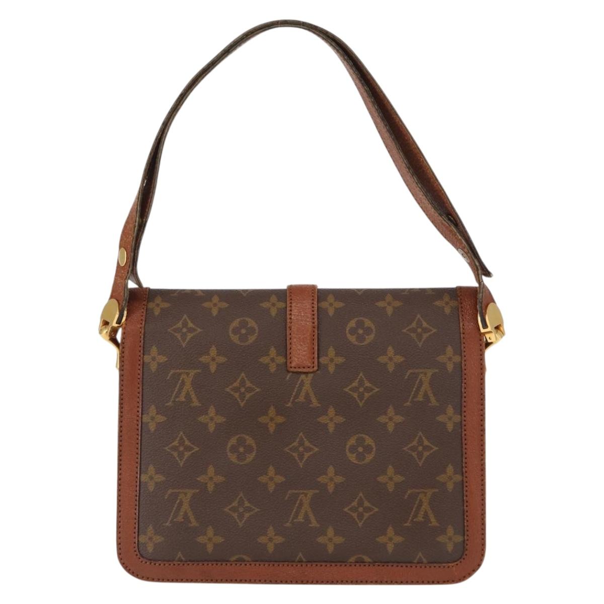 LOUIS VUITTON Monogram Ronpoan Shoulder Bag M51412 LV Auth ka764