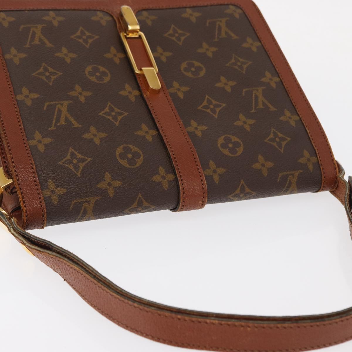 LOUIS VUITTON Monogram Ronpoan Shoulder Bag M51412 LV Auth ka764