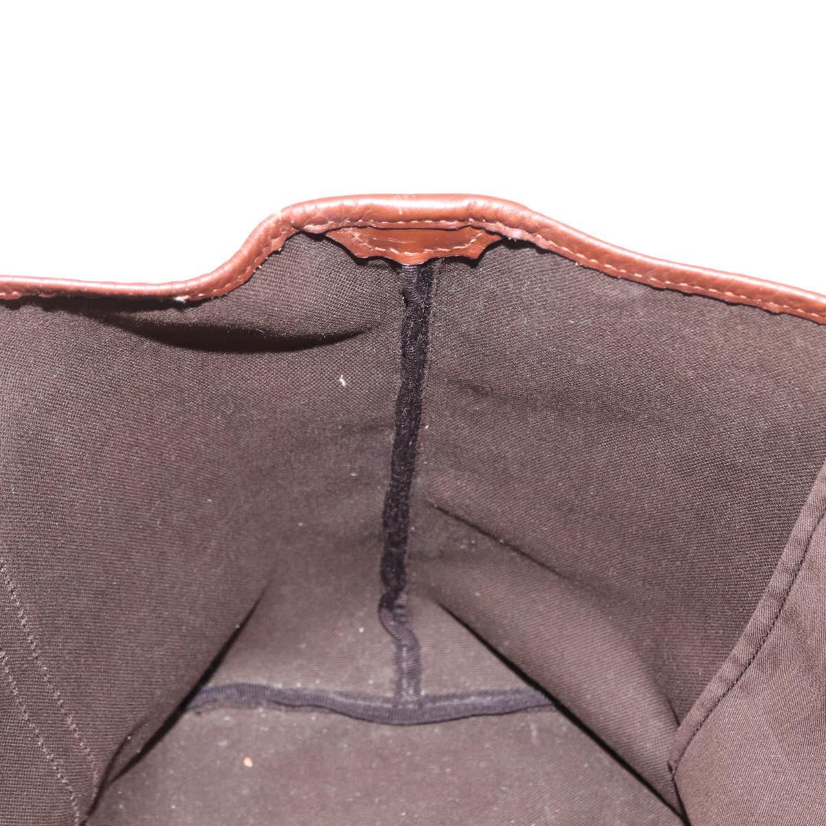 GUCCI GG Supreme Tote Bag PVC Cream Gold 197953 Auth ka766