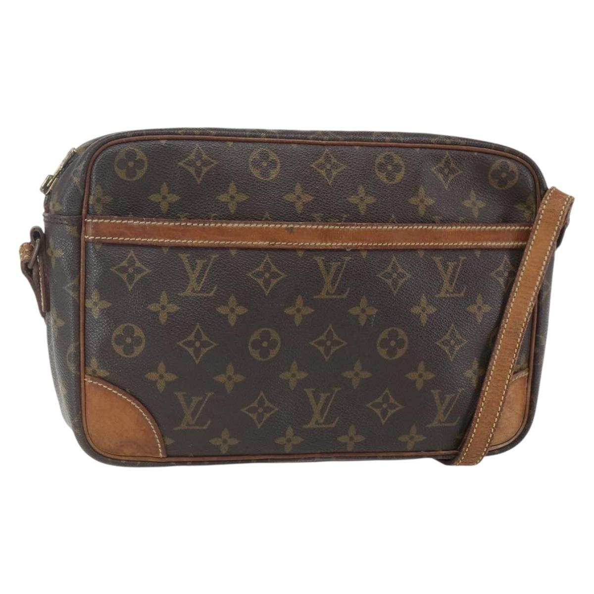 LOUIS VUITTON Monogram Trocadero 30 Shoulder Bag M51272 LV Auth ka773