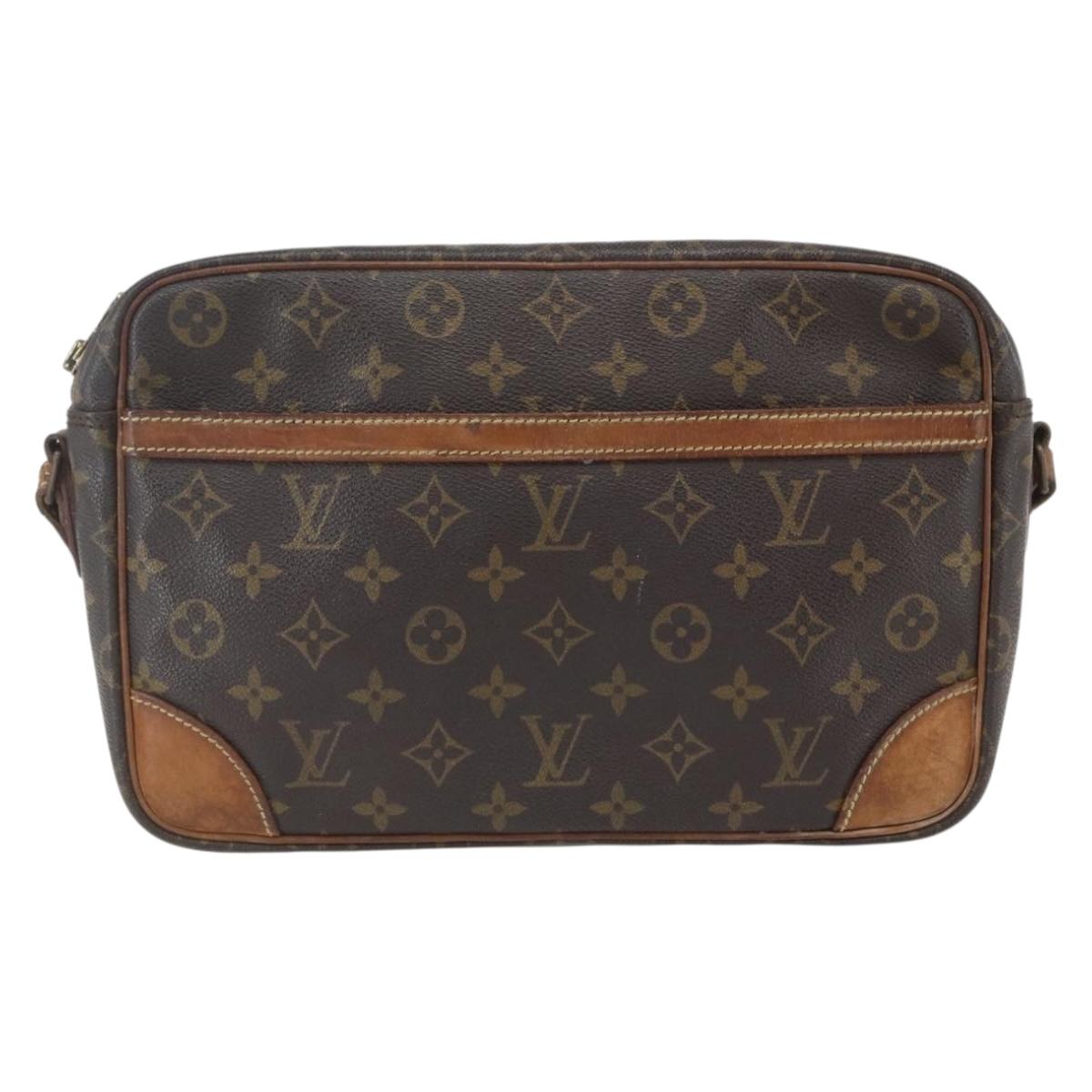 LOUIS VUITTON Monogram Trocadero 30 Shoulder Bag M51272 LV Auth ka773
