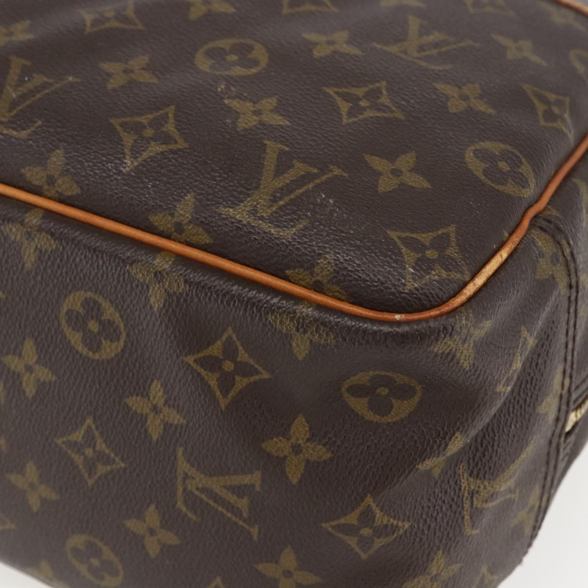 LOUIS VUITTON Monogram Deauville Hand Bag M47270 LV Auth ka780