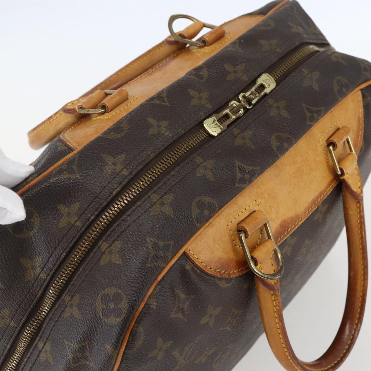 LOUIS VUITTON Monogram Deauville Hand Bag M47270 LV Auth ka780
