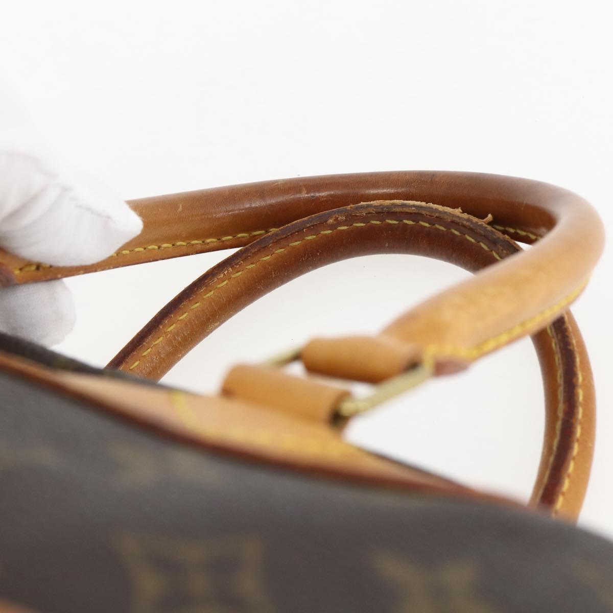 LOUIS VUITTON Monogram Deauville Hand Bag M47270 LV Auth ka780