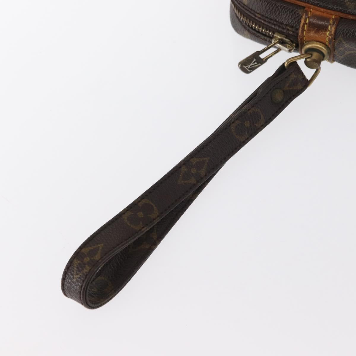 LOUIS VUITTON Monogram Marly Dragonne GM Clutch Bag M51825 LV Auth ka803
