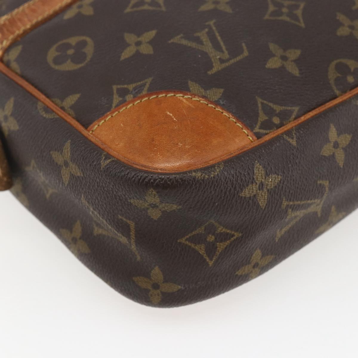 LOUIS VUITTON Monogram Compiegne 28 Clutch Bag M51845 LV Auth ka817