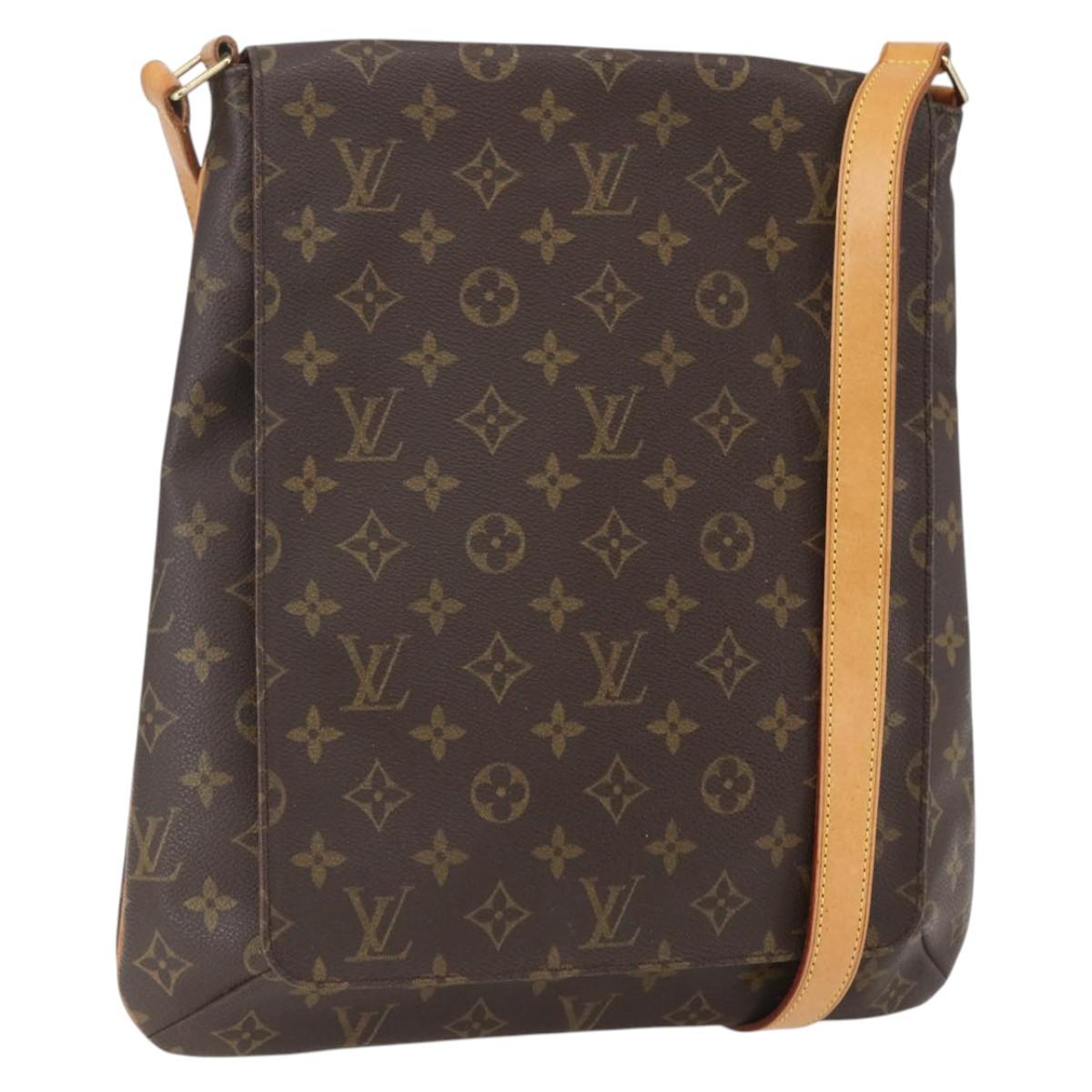LOUIS VUITTON Monogram Musette Shoulder Bag M51256 LV Auth ka824