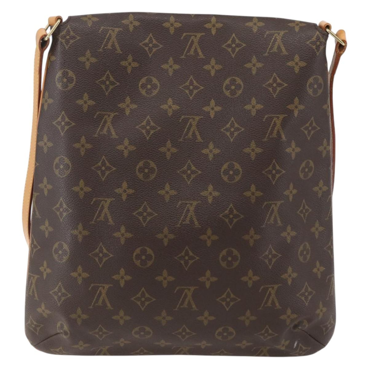 LOUIS VUITTON Monogram Musette Shoulder Bag M51256 LV Auth ka824