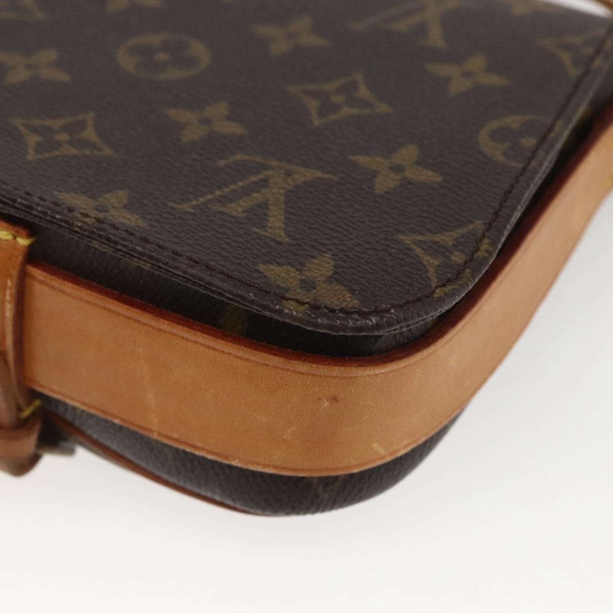 LOUIS VUITTON Monogram Cartouchiere PM Shoulder Bag M51254 LV Auth ka848