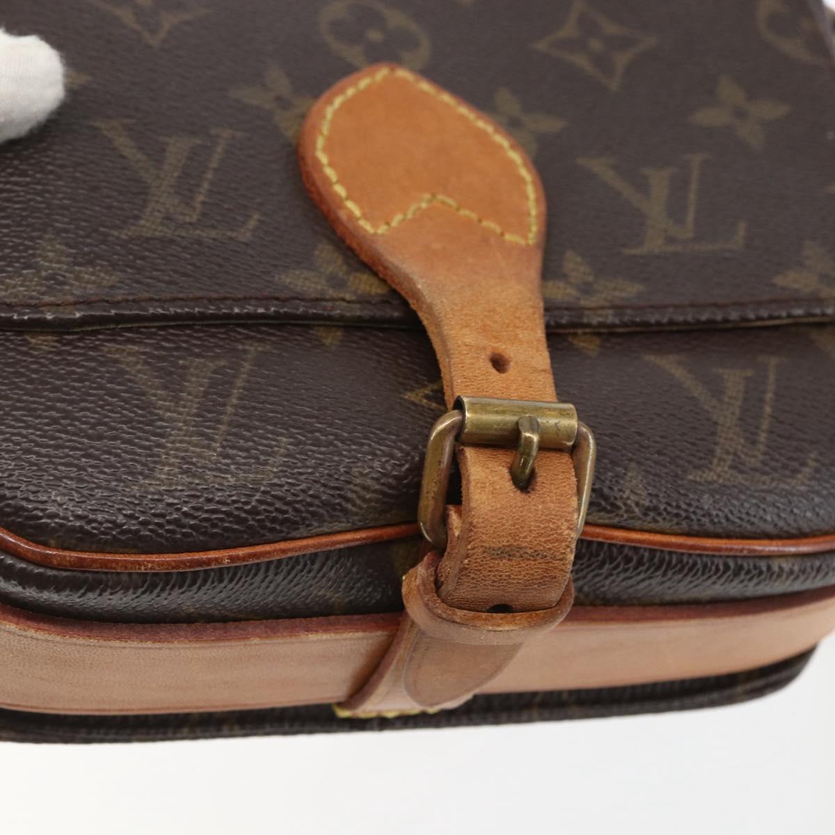 LOUIS VUITTON Monogram Cartouchiere PM Shoulder Bag M51254 LV Auth ka848