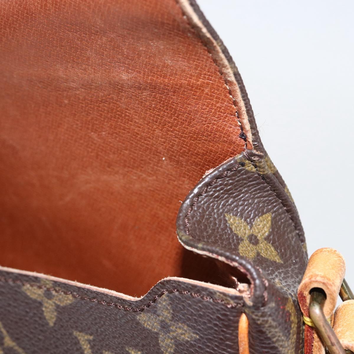 LOUIS VUITTON Monogram Cartouchiere PM Shoulder Bag M51254 LV Auth ka848